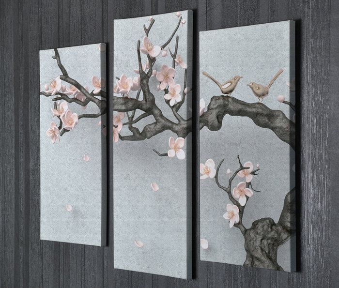 Wallity UC113 Lienzo Decorativo de 3 Piezas Multicolor Wallity UC113 Lienzo Decorativo de 3 Piezas Multicolor